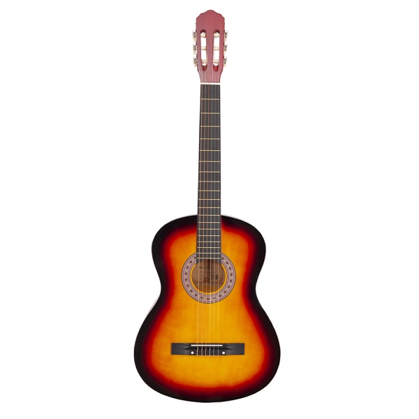 Madrid Mcg-125 Sb Sunburst-Günbatımı 39 Klasik Gitar Tam Boy