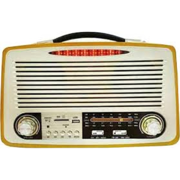 Kemai Md-1700Bt Nostalji Radyo Bluetooth ve Fm Radyo ve Usb ve Sd Kart