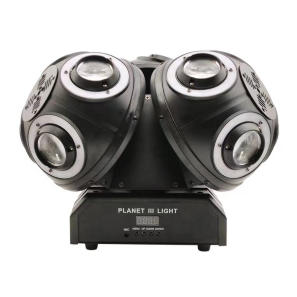 Queen Dl-30F 3 Planet Balls Moving Head With Rgb Laser