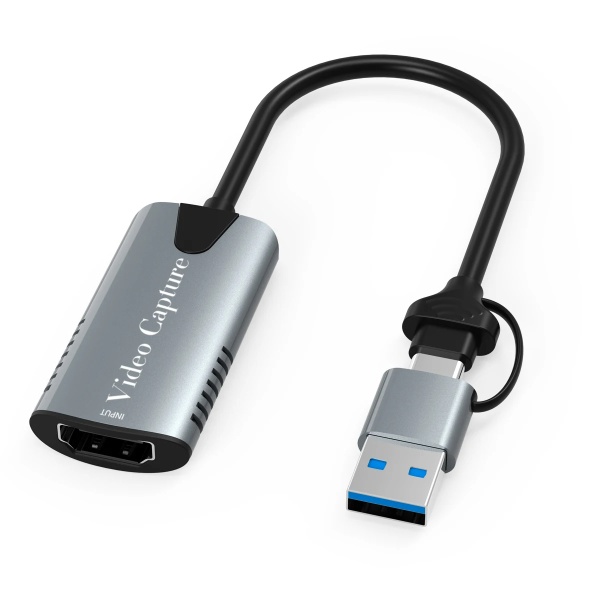 Usb-C To Hdmi Video Capture Card Type-C Usb3 0 Two-İn-One Hd 4K Game Live Broadcast Collector