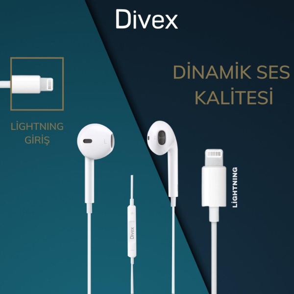 Divex Dh-254 Lightınıng Kablolu Kulaklık