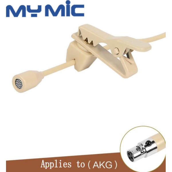 Zl-1720C Yaka Mikrofonu Mini 3Pin Xlr Plug(Akg Type)