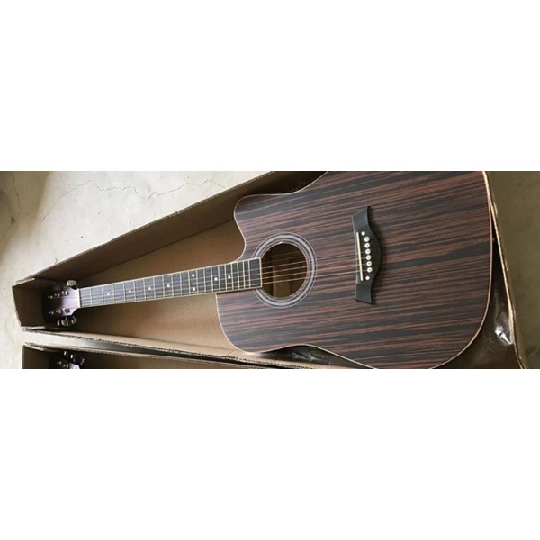 Stiller 41İnch Akustik Gitar Ebony Matte