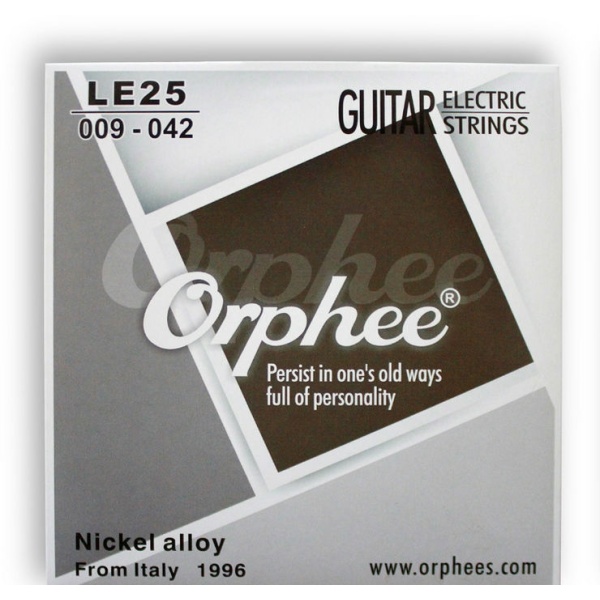 Orphee Le-25 09 Elektro Gitar Takım Tel