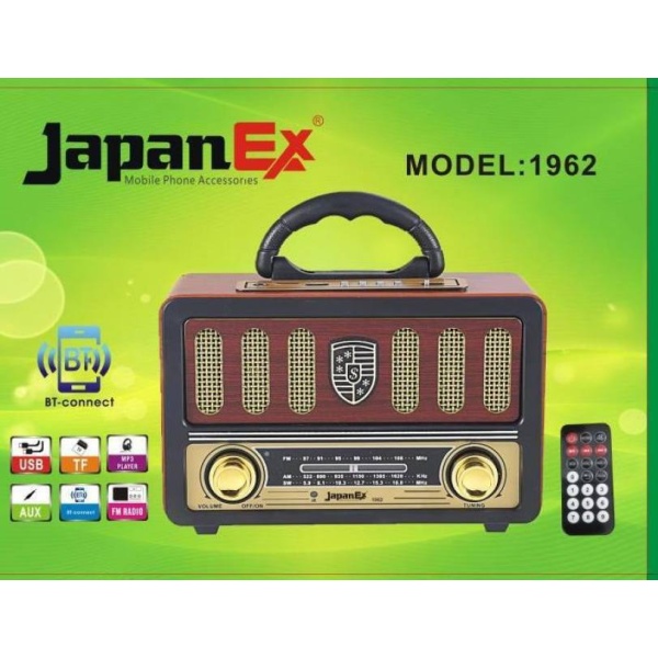 Japanex 1962 Bluetooth Radyo Nostalji