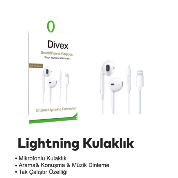 Divex Dh-258 Lightınıng Takçalıştır Kablolu