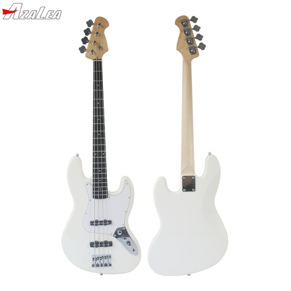 Azalea Jb Jazz Style Electric Bass Guitar 4 String Wh