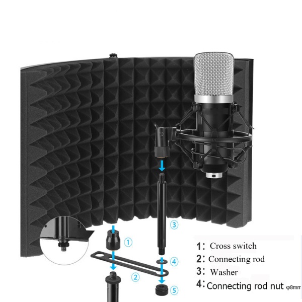 D-Voice Pf-42 SoundShield Akustik Mikrofon Paneli