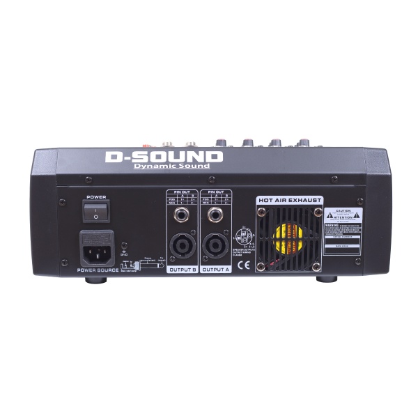 D-Sound M-400P 4 Kanal Power Mixer