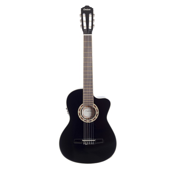 Carissa Cg-200 Sce Bk İnce Kasa Elektro Klasik Gitar