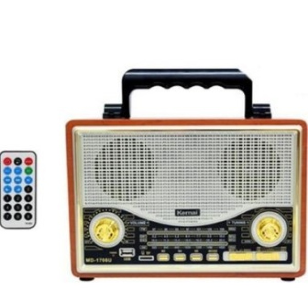 Kemai Md 1706 Nostaljik Retro Radyo Usb Bluetooth Sd Kart Destekleyici