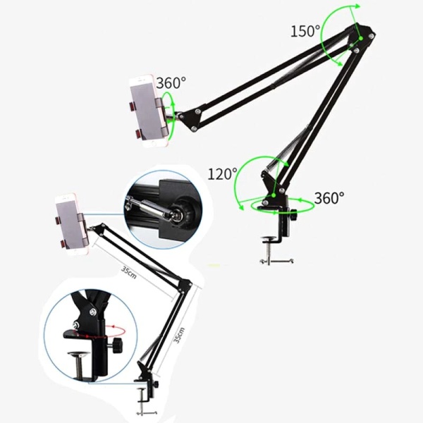 D-Stand Ds-7286 Masa Tablet Telefon Tutucu