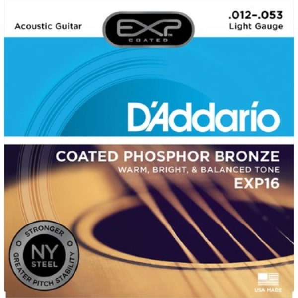 Daddario Exp-16 012 Akustik Takım Tel