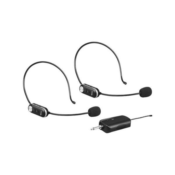 Gx-742 Çift Headset Uhf Wireless Telsiz Mikrofon