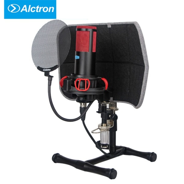 Alctron Pf-52 Masaüstü Studio Soundshield Compact Akustik Mikrofon Paneli