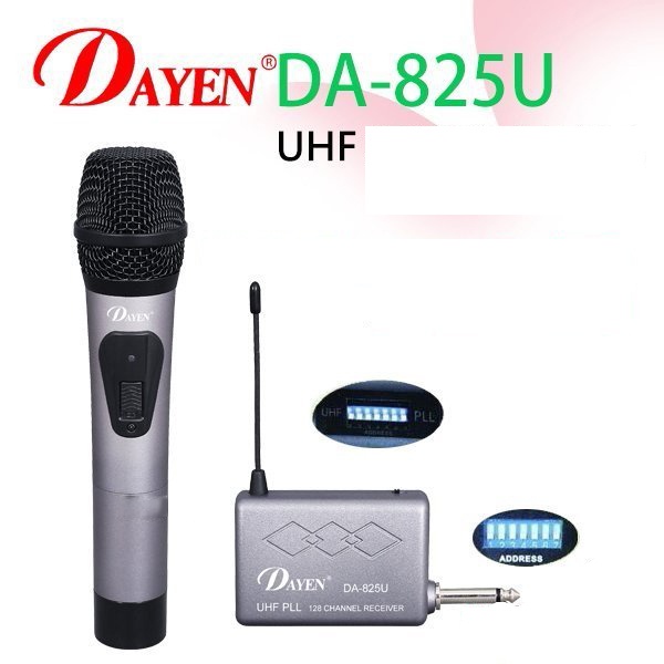 Dayen Da-825U Uhf El Mikrofonu Recever