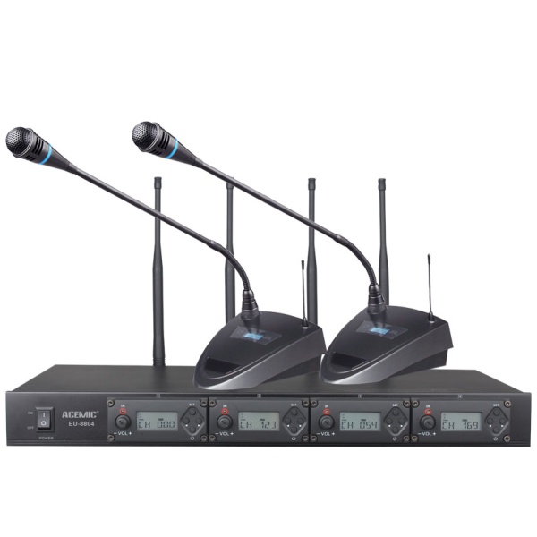 Acemic Eu-8804 4Lü Wireless Conference Microphone