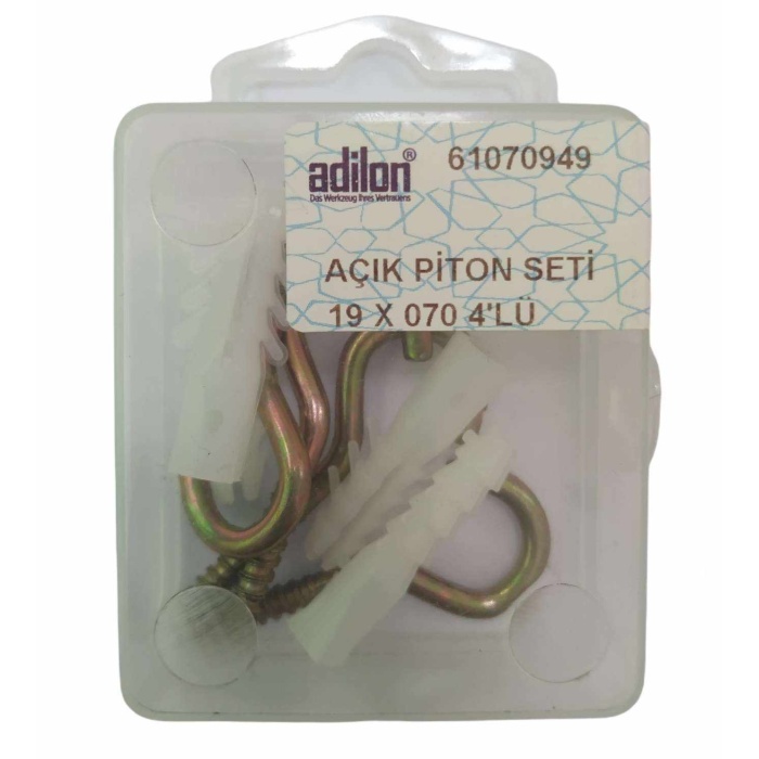 ADİLON AÇIK PİTON SETİ 19 X 070 4LÜ