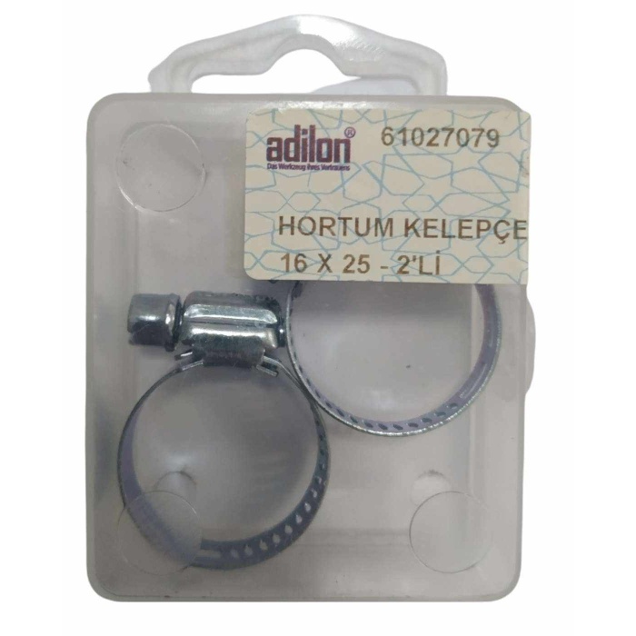 ADİLON HORTUM KELEPÇE 16 X 25-2Lİ