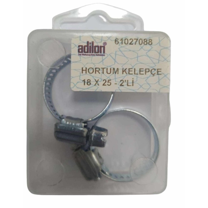 ADİLON HORTUM KELEPÇE 18 X 25-2Lİ