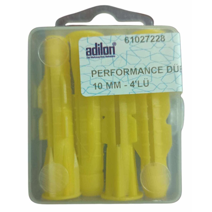 ADİLON PERFORMANCE DÜBEL 10 MM-4LÜ