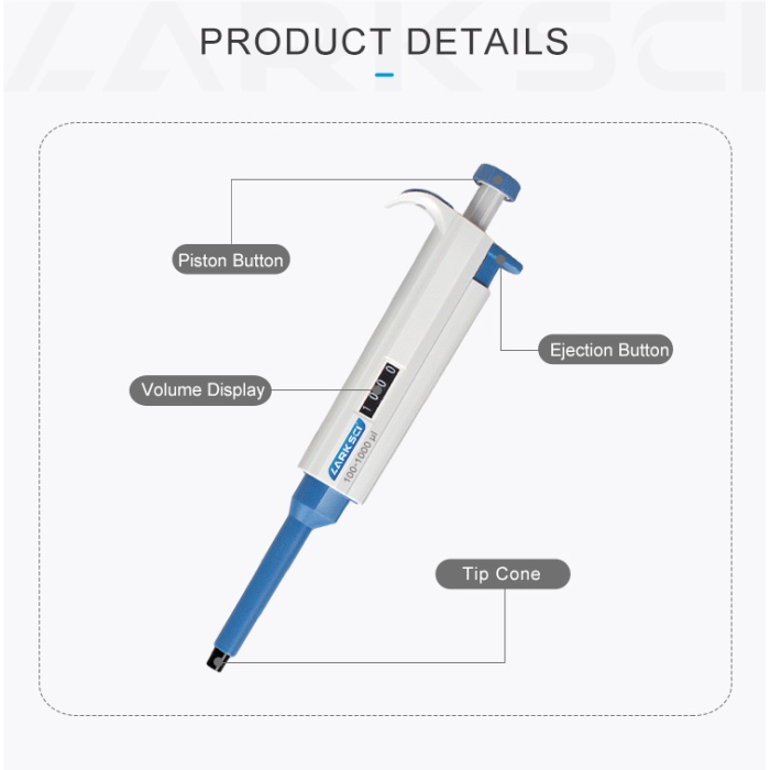 Larksci P2.5 Otomatik Mikropipet