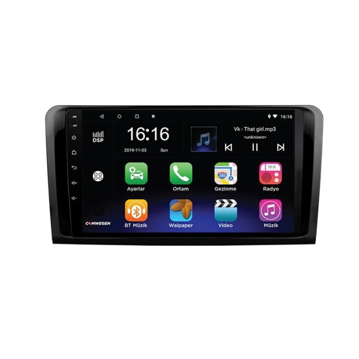 MERCEDES ML 2003-2008 4 GB RAM Android Carplay Multimedya Navigasyon