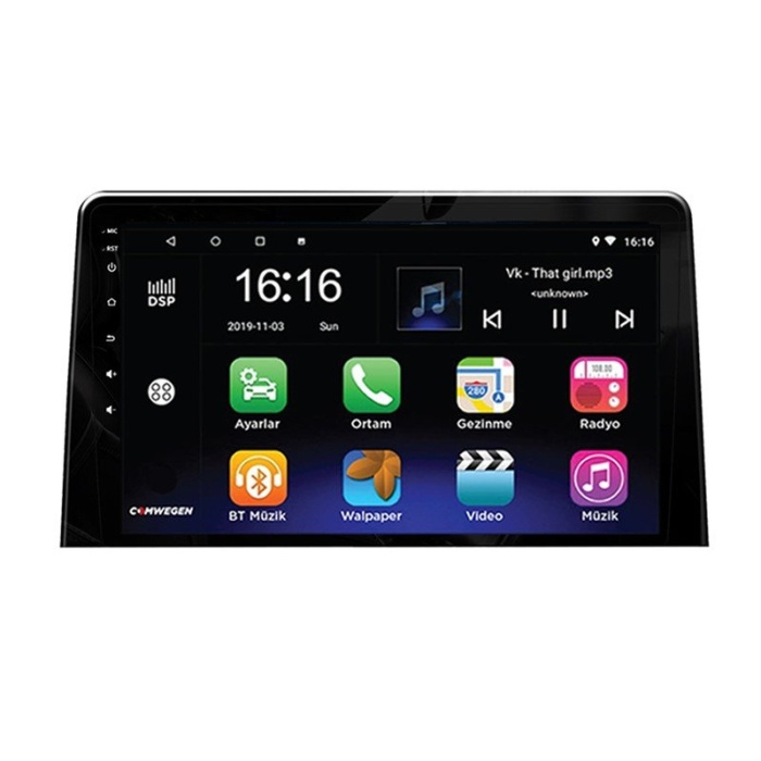 PEUGEOT PARNER 2020+ 8 GB 2K Ekran RAM Android Carplay Multimedya Navigasyon