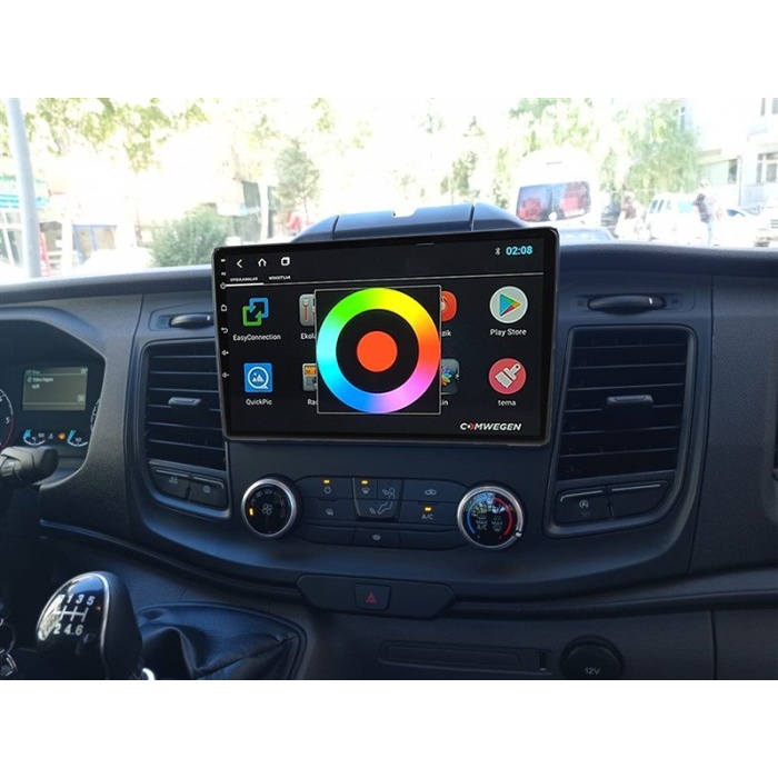 FORD TRANSİT CONNECT 2020-23 8 GB 2K Ekran RAM Android Carplay Multimedya Navigasyon