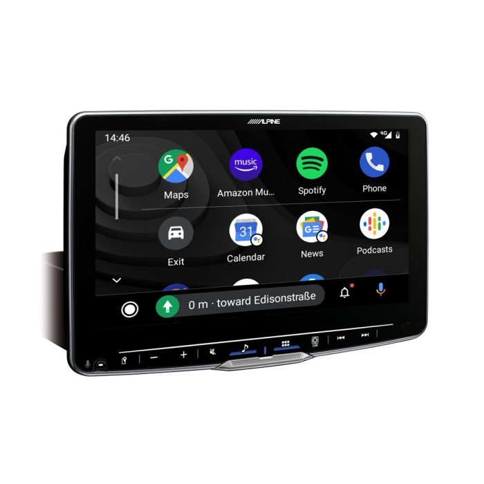 Alpine Halo9 – DAB+ Dijital Radyo, Apple CarPlay ve Android Auto uyumluluğu içeren 9 inç Medya Alıcısı