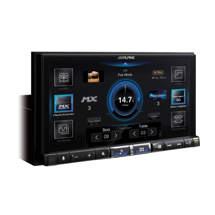 ALPİNE ILX-705D 7 INCH Double Din Dijital Medya İstasyonu