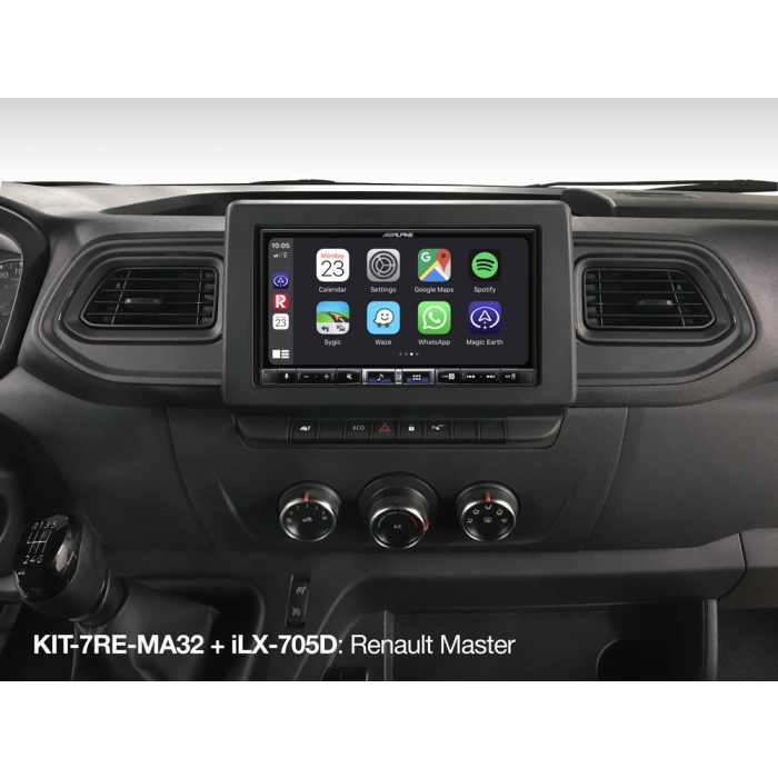 ALPİNE ILX-705D 7 INCH Double Din Dijital Medya İstasyonu