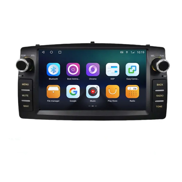 Toyota Corolla 2002-2006 4 GB RAM Tuşlu Android Carplay Multimedya Navigasyon