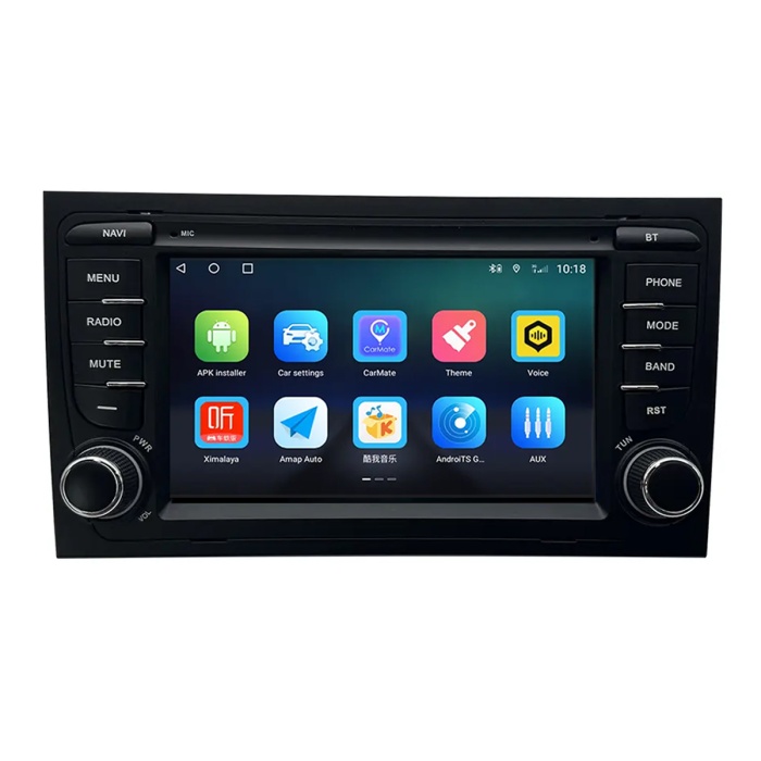 Audi A4 2000-2008 4 GB RAM Tuşlu Android Carplay Multimedya Navigasyon