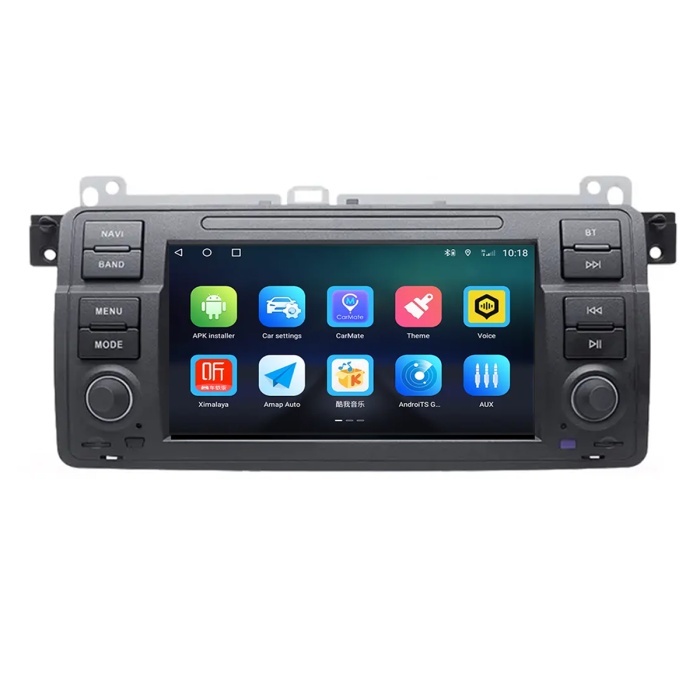 BMW E46 1998-2006 4 GB RAM Tuşlu Android Carplay Multimedya Navigasyon