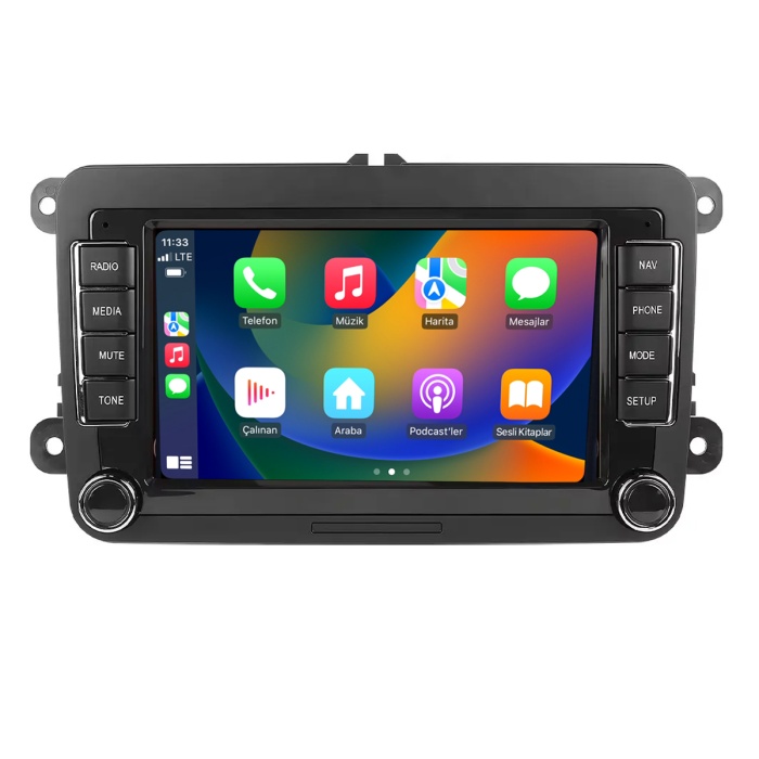 Seat Altea-Toledo-Leon 2007-2014 4 GB RAM Tuşlu Android Carplay Multimedya Navigasyon