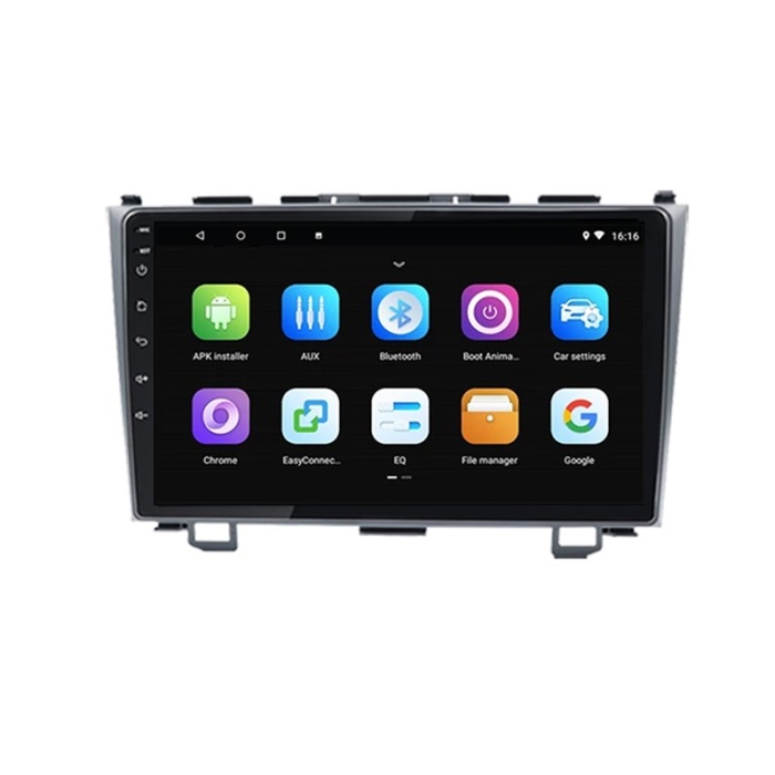 Honda CRV 2007-2012 Android 2gb Ram 8 Çekirdek Kablosuz Carplay Navigasyon Multimedya