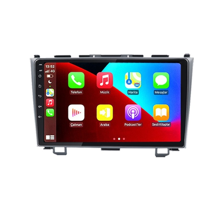 Honda CRV 2007-2012 Android 2gb Ram 8 Çekirdek Kablosuz Carplay Navigasyon Multimedya