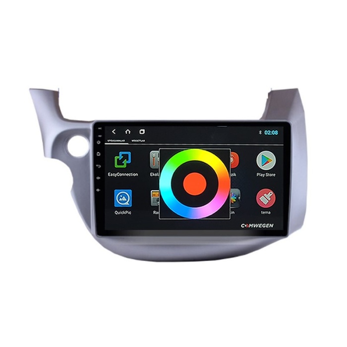 Honda Jazz 2008-2014 Android 2gb Ram 8 Çekirdek Kablosuz Carplay Navigasyon Multimedya