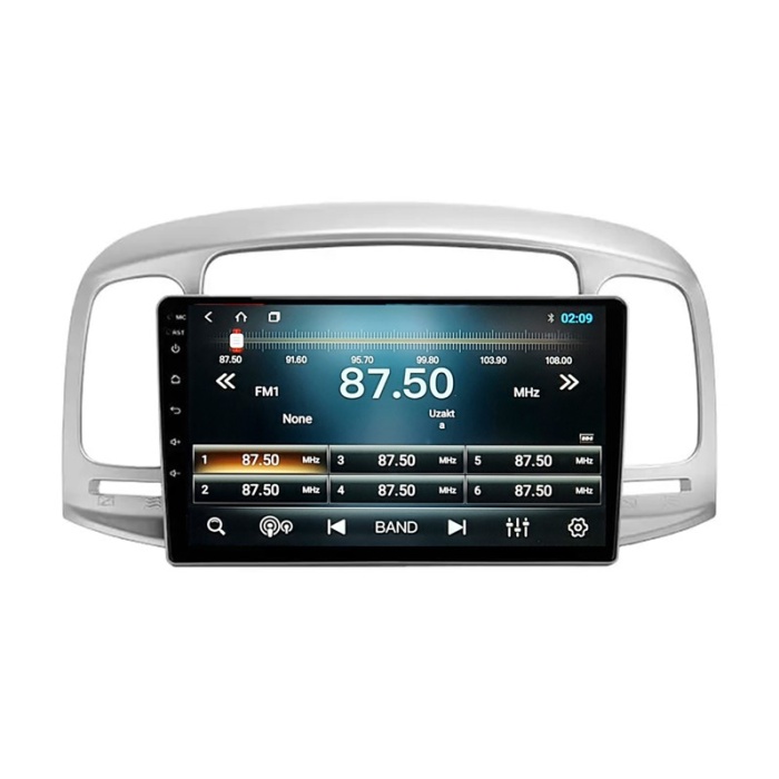 Hyundai Accent Era 2006-2011 Android 2gb Ram 8 Çekirdek Kablosuz Carplay Navigasyon Multimedya