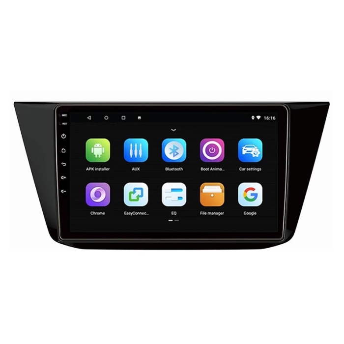 Volkswagen Tiguan 2016-2018 Android 2gb Ram 8 Çekirdek Kablosuz Carplay Navigasyon Multimedya