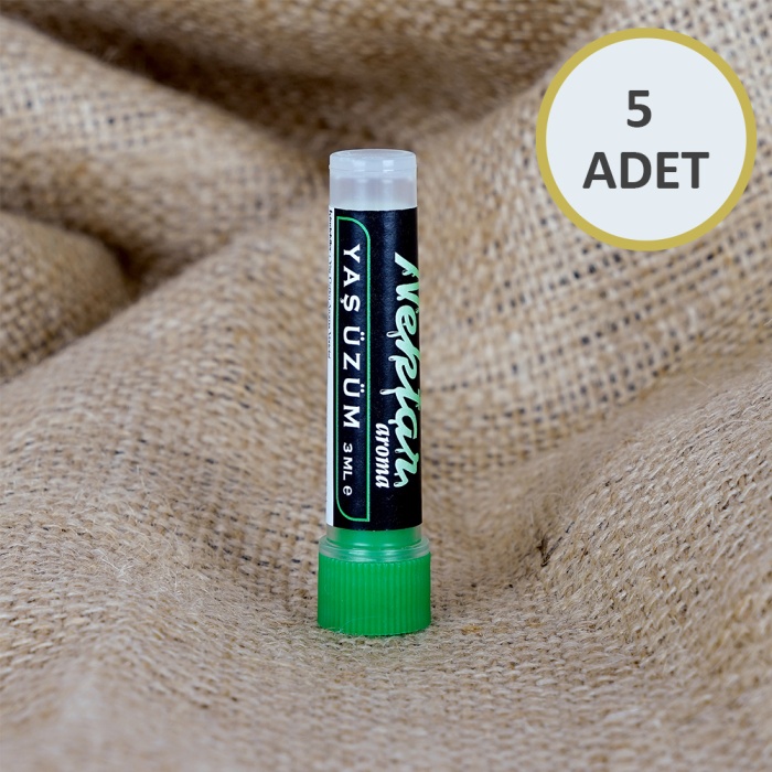 Yaş Üzüm Aroması 3 ML 5 Adet, Saki Paketi