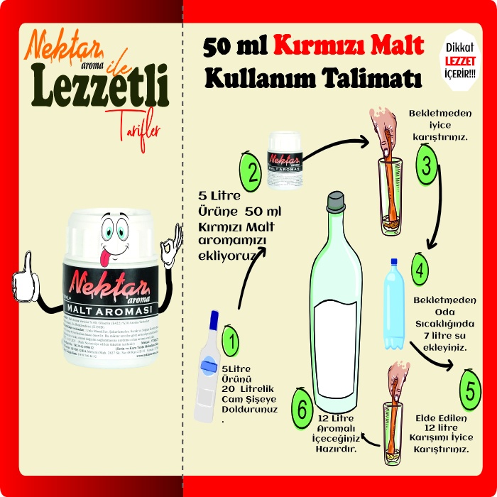 İskoç Kırmızı Malt Aroması 50 ML