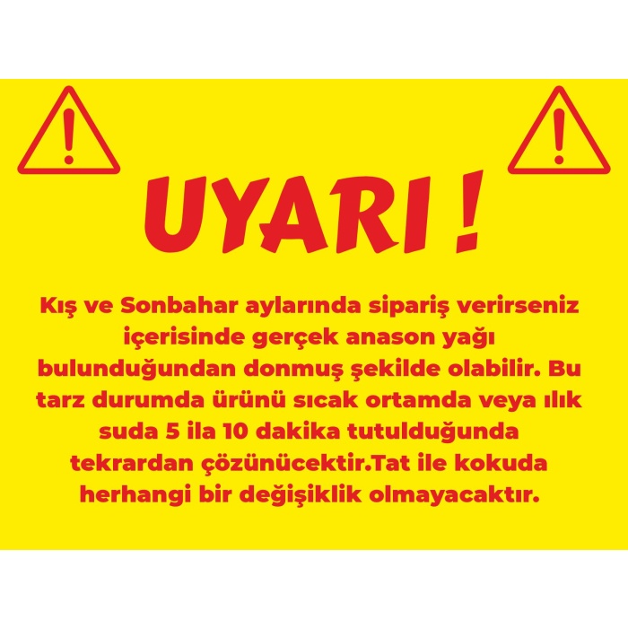 Saf Anason Yağı 3 ML 100 Adet