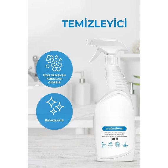 Aktif Klor Bazlı Küf Giderici 600 ml