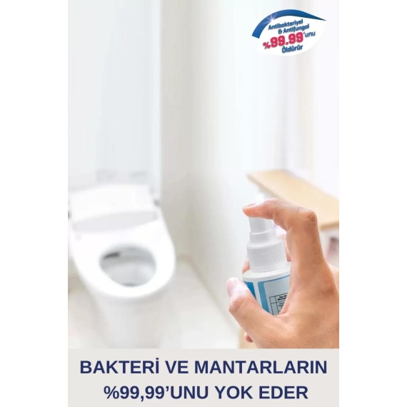 Antibakteriyel Temizleyici Küf Giderici Sprey 200ml