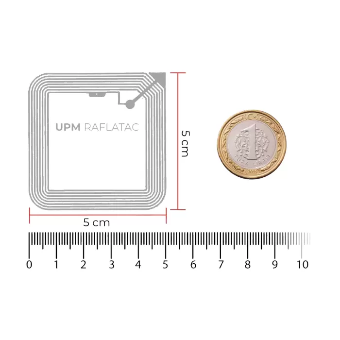 UPM Raflatac HF RFID Etiket