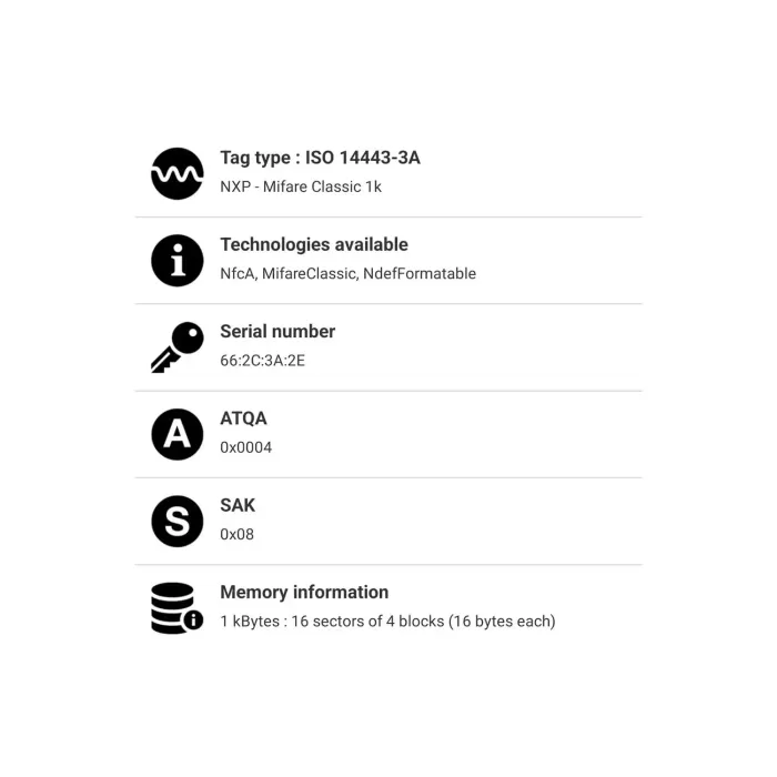 RFGate Metal Üstü NFC Etiket 40mm Dia