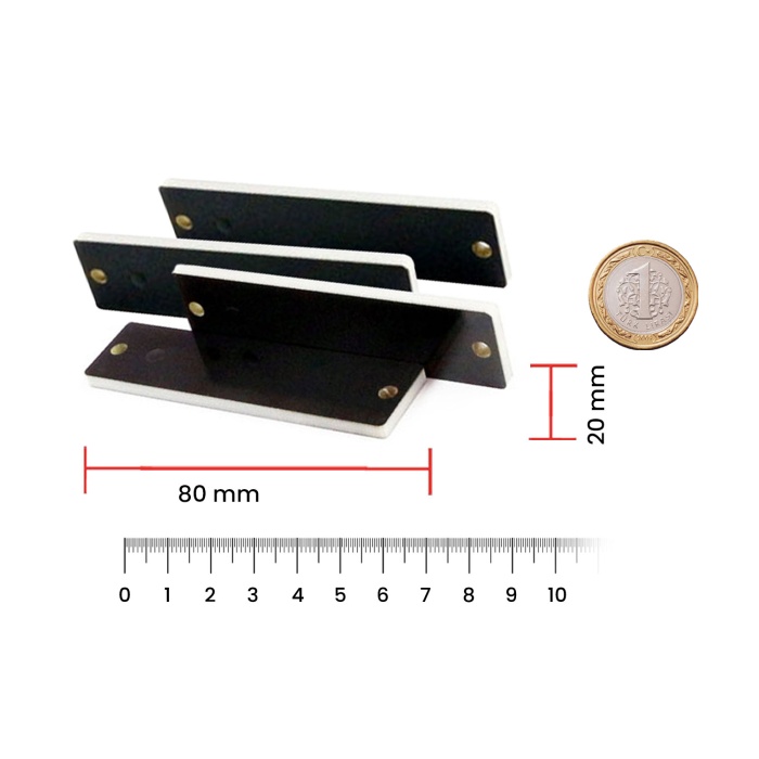 RFGate Rfid Metal Üstü Palet Takip Etiketi 80x20mm