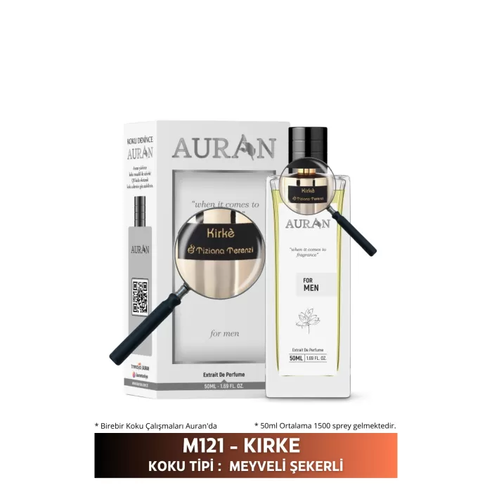 AURAN M121 - Kirke Erkek Parfüm Meyveli Şekerli 50ml